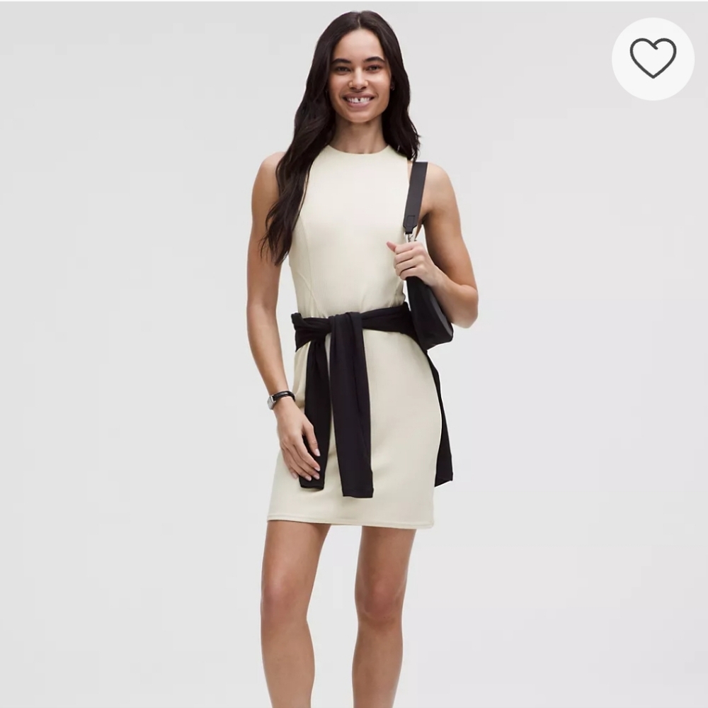 030 - NWT Lululemon Ribbed Soft Stream Dress Size 12